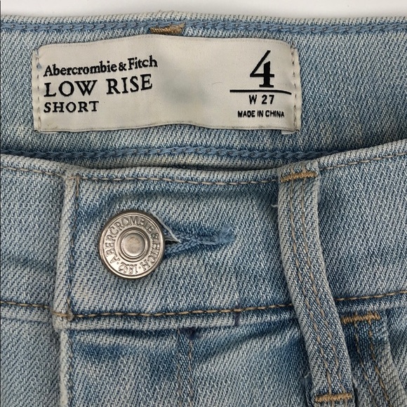 Two Pairs Abercrombie & Fitch Low Rise Shorts Sz 4 - Picture 8 of 8